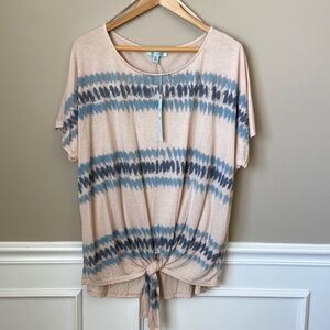 NWT Plus Size Tie Dye Top - XL